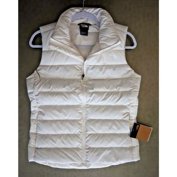 The North Face NF0A84JPN3N Women's Sz S Gardenia White Aconcagua 3 Vest - Picture 15 of 16